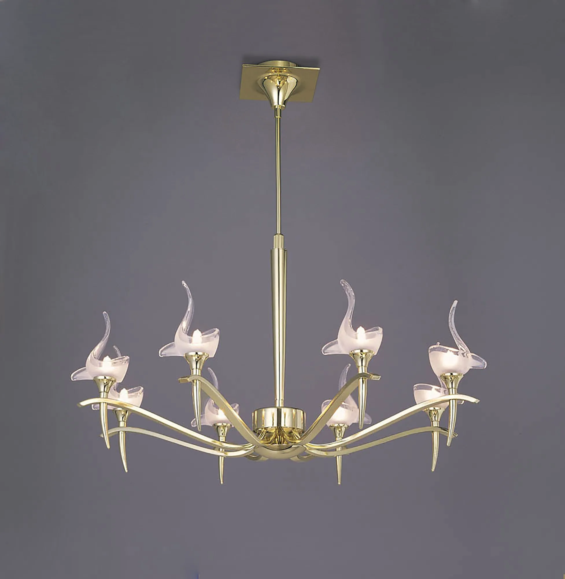 Viena PB Ceiling Lights Mantra Multi Arm Fittings